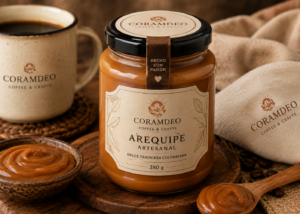 Arequipe Artesanal CORAMDEO – Dulce Tradición Colombiana