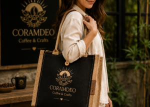 Bolsa Artesanal CORAMDEO – Hecha a Mano con Detalles Únicos