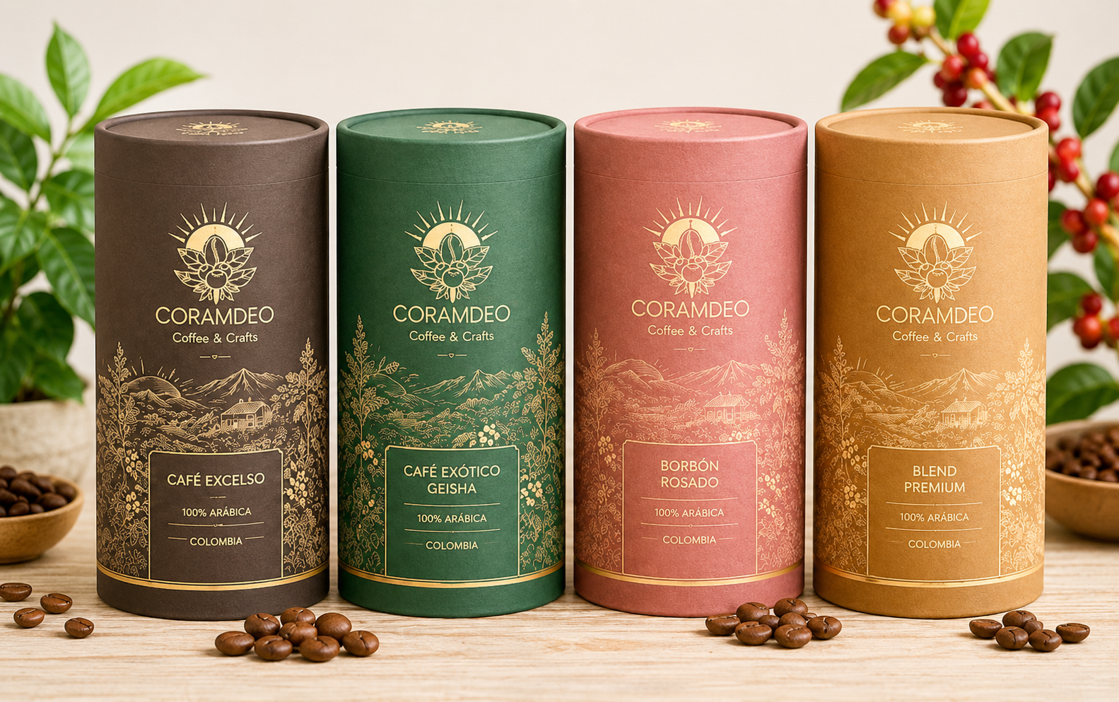 Café de Especialidad CORAMDEO – Selección Premium 100% Arábica Colombiano